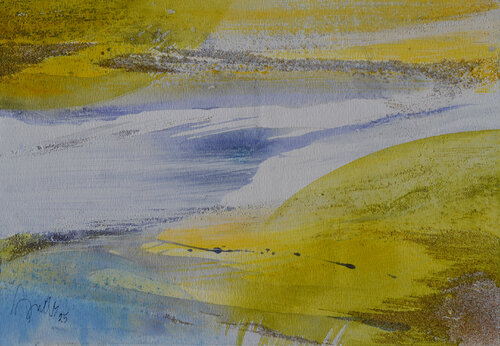 Rivage IV by Anas Bouanani, Work on Paper for Sale on Singulart