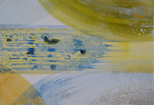 Rivage V de Anas Bouanani, Obra en papel a la venta en Singulart