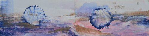 Coquillages II van Anas Bouanani, Schilderij te koop op Singulart