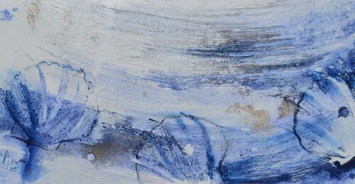 Coquillages papier I van Anas Bouanani, Schilderij te koop op Singulart