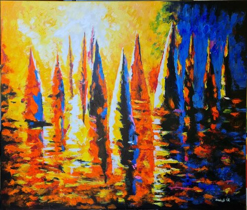 "VELAS ESPECIALES EN EL MAR" Estela Del Valle Mañez