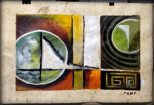 "ABSTRACTO AMATE en VERDE" Estela Del Valle Mañez