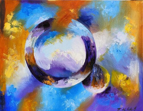 "ABSTRACCION UNIVERSAL" de Estela Del Valle Mañez, Pintura a la venta en Singulart