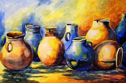 "JARRONES en ARMONIA" Estela Del Valle Mañez