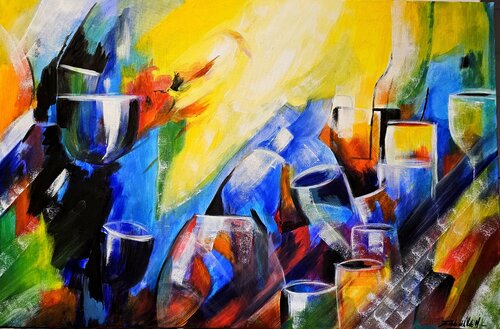 "COPAS EN ABSTRACCIÓN" Estela Del Valle Mañez