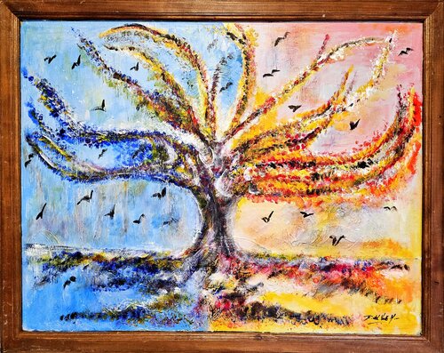 "QUERIDA PRIMAVERA" von Estela Del Valle Mañez, Malerei kaufen auf Singulart