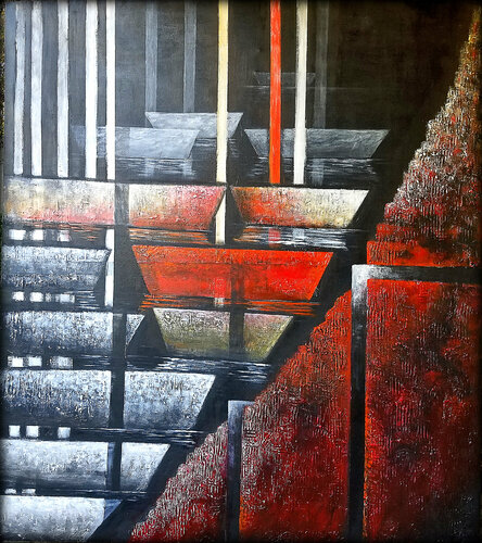 "VELAS a AMERICA" von Estela Del Valle Mañez, Malerei kaufen auf Singulart