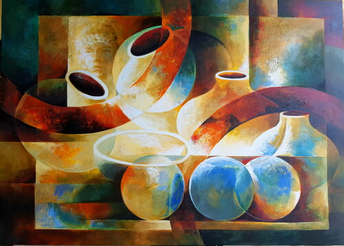 "JARRONES  de CHILEI" Estela Del Valle Mañez