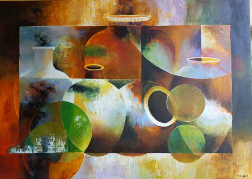 "JARRONES de CHILE II" Estela Del Valle Mañez