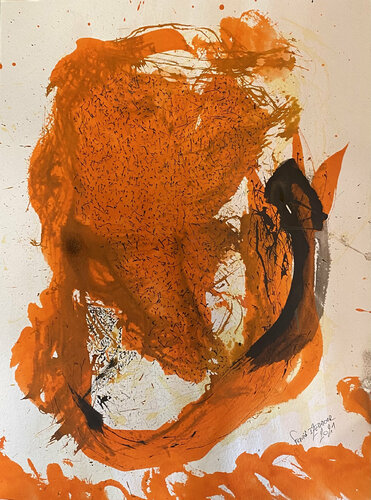 Dialogue_48 by Farid Izemmour, Work on Paper for Sale on Singulart