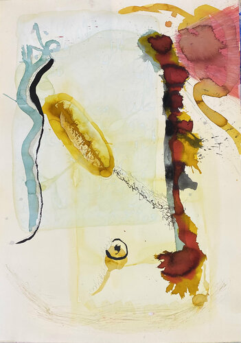 Dialogue_64 par Farid Izemmour, Œuvre sur papier en vente sur Singulart