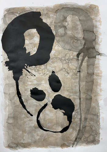 Dialogue_65 by Farid Izemmour, Work on Paper for Sale on Singulart