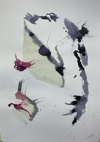 Dialogue_70 by Farid Izemmour, Work on Paper for Sale on Singulart