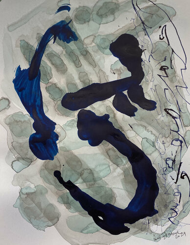 Dialogue_81 by Farid Izemmour, Work on Paper for Sale on Singulart