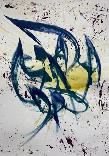 Dialogue_88 di Farid Izemmour, Opera su carta in vendita su Singulart