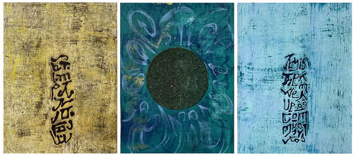 Traces_ 87 " Community" von Farid Izemmour, Malerei kaufen auf Singulart