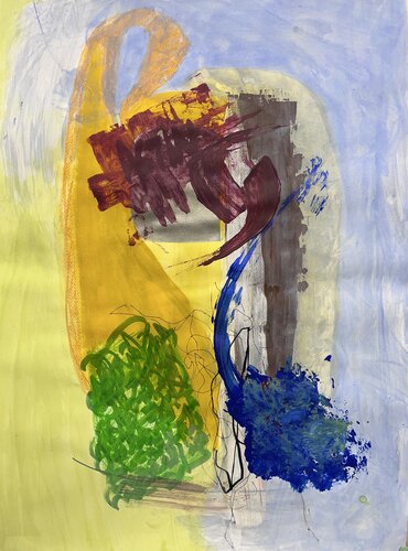 Dialogue_100 "Acting" by Farid Izemmour, Work on Paper for Sale on Singulart