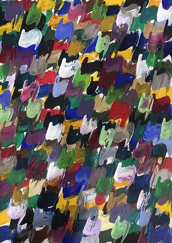 Traces_106 " Sequences I" von Farid Izemmour, Malerei kaufen auf Singulart