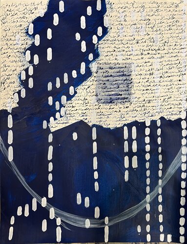 Traces_100 von Farid Izemmour, Werk auf Papier kaufen auf Singulart