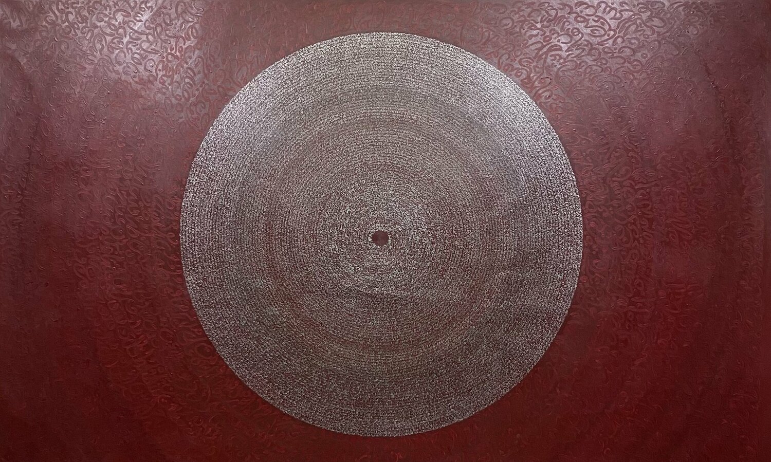 Traces_91 "Rings Of Memory" Farid Izemmour Dipinto originale in vendita
