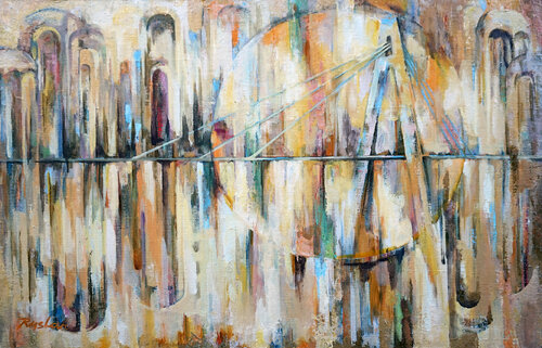 Bridge 2 by Ruslan Pushkash, Painting for Sale on Singulart