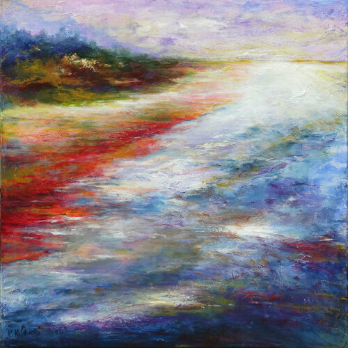 La Plage van Kasia Kaldowski, Schilderij te koop op Singulart