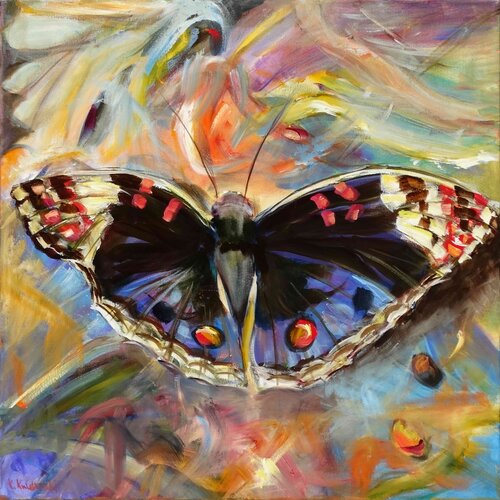 Quiet Flutter van Kasia Kaldowski, Schilderij te koop op Singulart