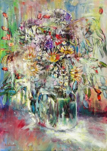 A Celebration van Kasia Kaldowski, Schilderij te koop op Singulart