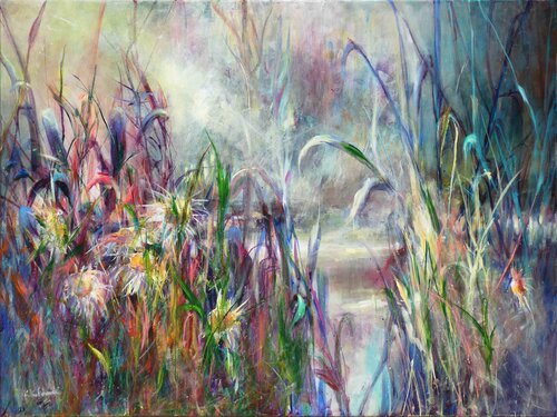 Colours of Nature van Kasia Kaldowski, Schilderij te koop op Singulart
