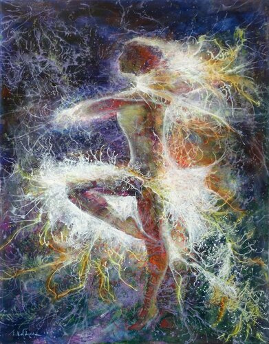 Dance Baby, Dance di Kasia Kaldowski, Pittura in vendita su Singulart