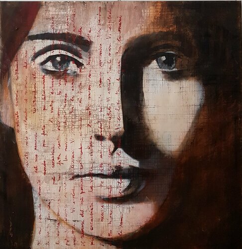 8 MARZO di Rossana Borzelli, Pittura in vendita su Singulart