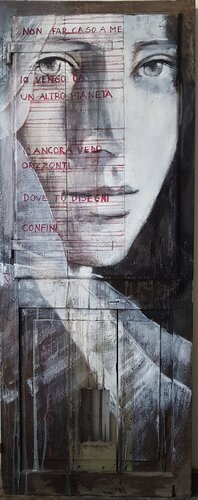 NON FAR CASO A ME by Rossana Borzelli, Painting for Sale on Singulart