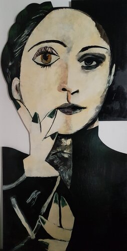 RITRATTO DI DORA MAAR di Rossana Borzelli, Altri media in vendita su Singulart