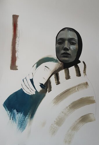 BIANCO 2 by Rossana Borzelli, Work on Paper for Sale on Singulart