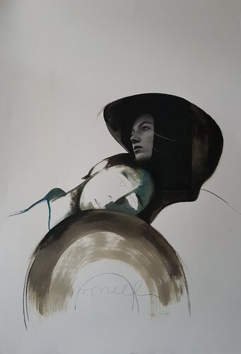 BIANCO 5 by Rossana Borzelli, 종이 for Sale on Singulart