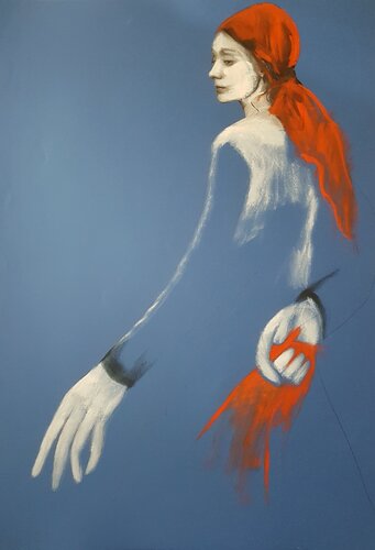 BLU 5 di Rossana Borzelli, Opera su carta in vendita su Singulart