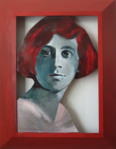RITRATTO DI SIMONE WEIL by Rossana Borzelli, Other Media for Sale on Singulart