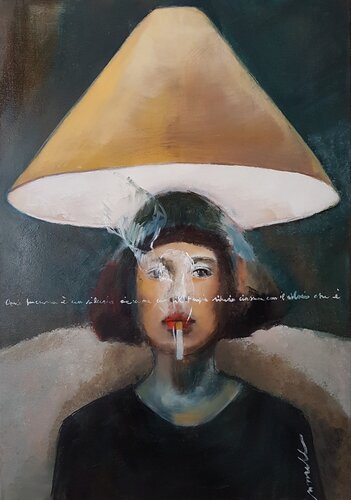 OGNI PERSONA E' UN SILENZIO di Rossana Borzelli, Pittura in vendita su Singulart