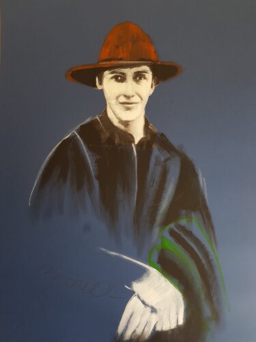 BLU 10 van Rossana Borzelli, Schilderij te koop op Singulart