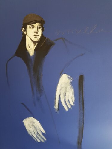 BLU 11 di Rossana Borzelli, Pittura in vendita su Singulart