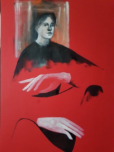 ROSSO 9 von Rossana Borzelli, Malerei kaufen auf Singulart