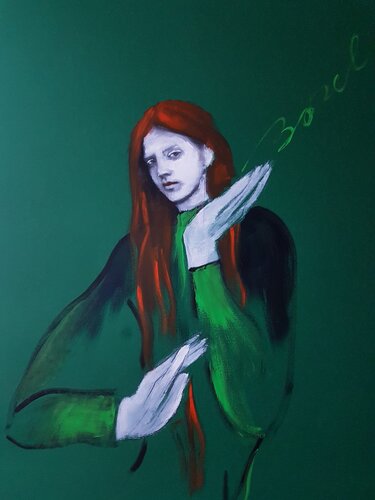 VERDE 4 di Rossana Borzelli, Pittura in vendita su Singulart