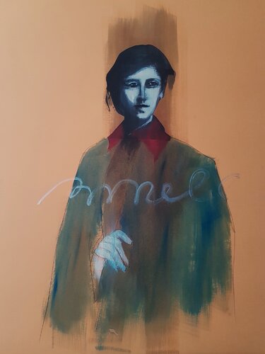 GIALLO 5 by Rossana Borzelli, Work on Paper for Sale on Singulart