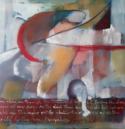 IN CORSA van Rossana Borzelli, Schilderij te koop op Singulart