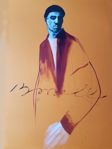 ARANCIONE 3 by Rossana Borzelli, 종이 for Sale on Singulart