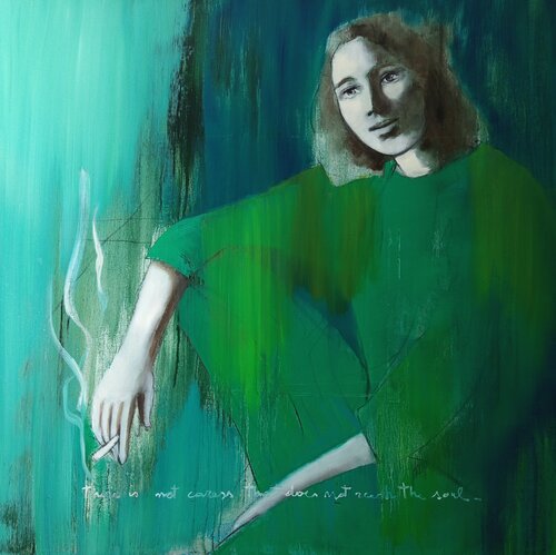 NON C'E' CAREZZA von Rossana Borzelli, Malerei kaufen auf Singulart