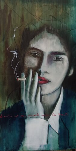 L'AMITIE' van Rossana Borzelli, Schilderij te koop op Singulart