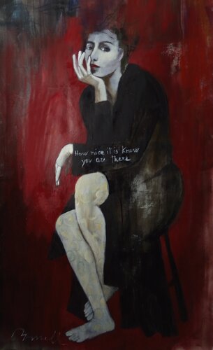 HOW NICE IT IS by Rossana Borzelli, Painting for Sale on Singulart
