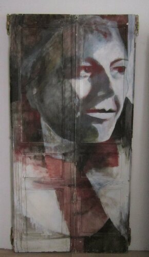 PORTA AUTORITRATTO van Rossana Borzelli, Schilderij te koop op Singulart