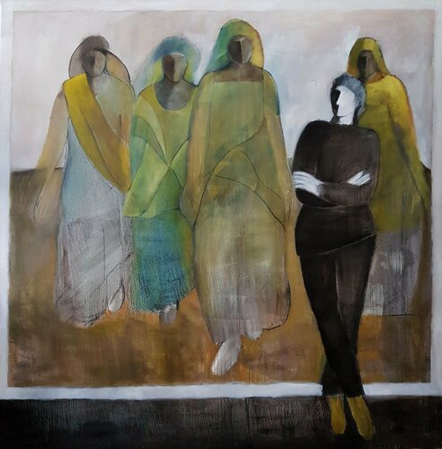 INSIEME van Rossana Borzelli, Schilderij te koop op Singulart